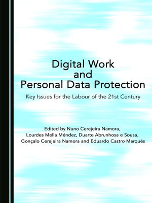 cover image of Digital Work and Personal Data Protection